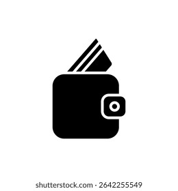 Wallet icon symbol for apps and websites. wallet sign and symbol