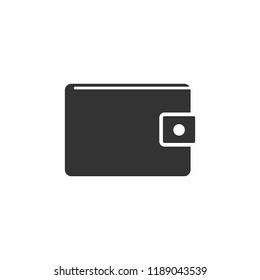 Wallet Icon Symbol vector