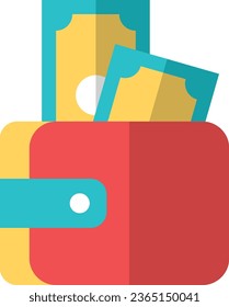 icono de cartera. Símbolo de cartera para el diseño de su sitio web, logotipo, aplicación, interfaz de usuario