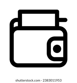 Wallet icon. symbol for your web site design, logo, app, UI.