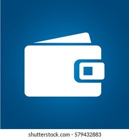 Wallet Icon. Wallet symbol for your web site design, logo, app, UI.