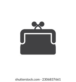 Wallet icon symbolizing a user's personal finances. Incorporate this wallet icon to represent secure storage of funds on ecommerce websites