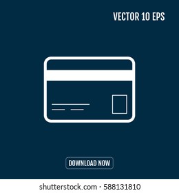 wallet icon trending style lines
