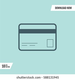 wallet icon trending style lines
