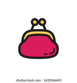 Wallet Icon In Trendy  Design Vector Eps 10