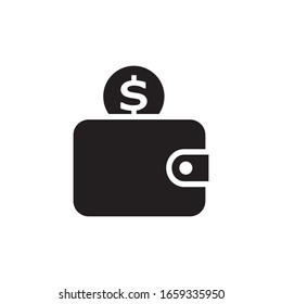 Wallet Icon In Trendy  Design Vector Eps 10