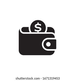 Wallet Icon In Trendy  Design Vector Eps 10