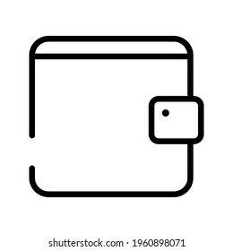 Wallet Icon in trendy flat style isolated on grey background. Wallet symbol for your web site design, logo, app, UI. Vector illustration, EPS10
