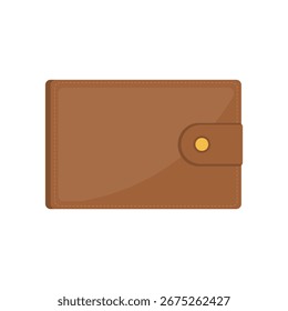Wallet Icon in trendy flat style isolated on grey background. Wallet symbol for your web site design, logo, app, UI. Vector illustration, EPS10.