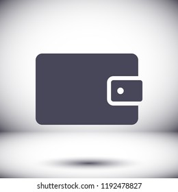 Wallet Icon vector 10eps