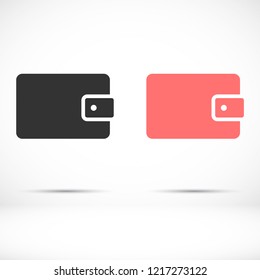 Wallet Icon vector 10eps