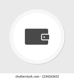 Wallet Icon vector 10eps