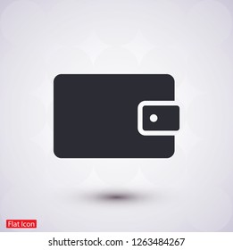 Wallet Icon vector 10eps