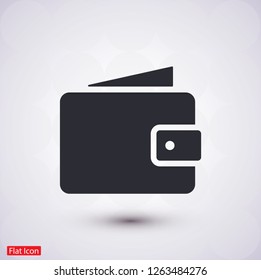Wallet Icon vector 10eps