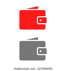 Wallet Icon vector 10eps