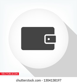 Wallet Icon vector 10eps