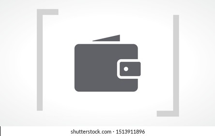 Wallet Icon vector 10eps. lorem ipsum Flat Design JPG