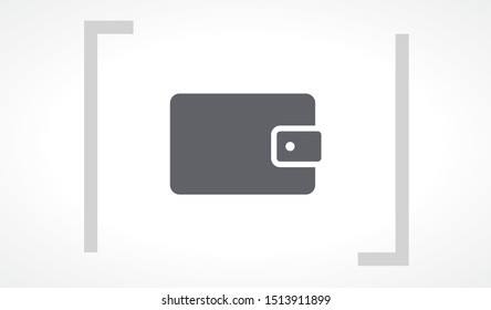 Wallet Icon vector 10eps. lorem ipsum Flat Design JPG