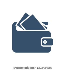 wallet icon vector