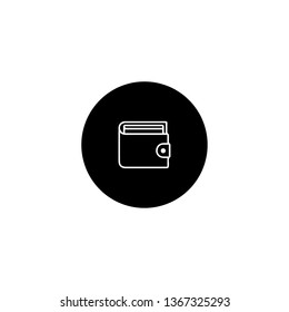 Wallet icon vector