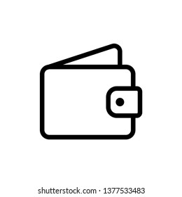 Wallet Icon Vector