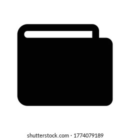 Wallet Icon Vector Design Template