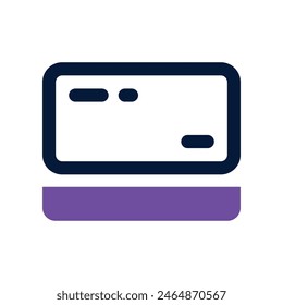 wallet icon. vector dual tone icon for your website, mobile, presentation, and logo design.