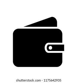 Wallet icon vector. EPS 10.