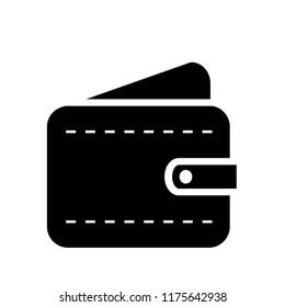 Wallet icon vector. EPS 10.