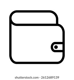 Wallet icon vector. wallet vector icon. eps10