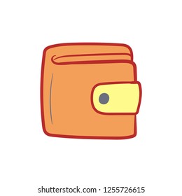 wallet icon vector flat colors