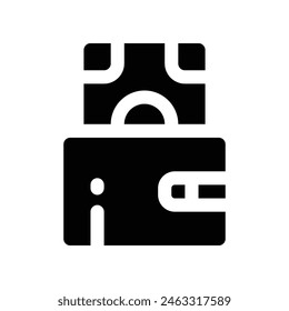 Vector de glifo para tu Sitio web, móvil, presentación y diseño de logo.
