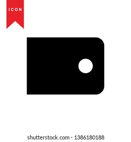 wallet icon vector illustration. - Vector