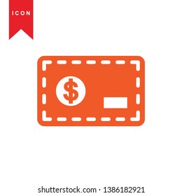 wallet icon vector illustration. - Vector