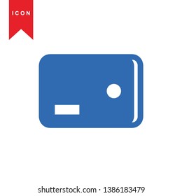 wallet icon vector illustration. - Vector
