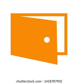 wallet icon vector illustration. - Vector