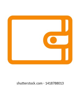 wallet icon vector illustration. - Vector