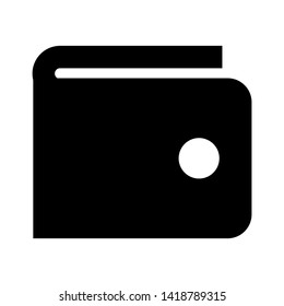 wallet icon vector illustration. - Vector