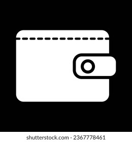 ilustración vectorial de icono de cartera. - Vector