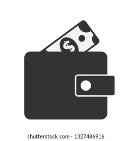 wallet icon vector illustration for design