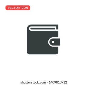 Wallet Icon Vector Illustration Design