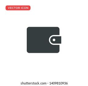 Wallet Icon Vector Illustration Design