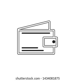 wallet icon vector illustration design