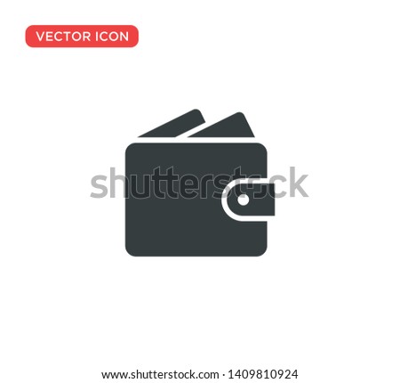 Wallet Icon Vector Illustration Design