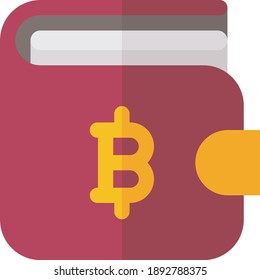 wallet icon vector illustration on white background, wallet icon, logo wallet, logo business