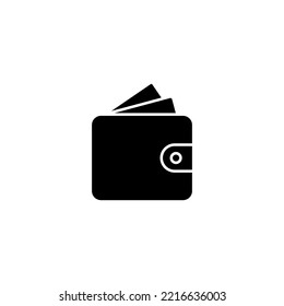 Wallet icon vector illustration. wallet sign and symbol