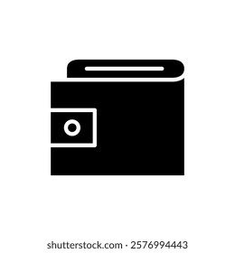 Wallet icon vector illustration. wallet sign and symbol