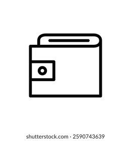 Wallet icon vector illustration. wallet sign and symbol