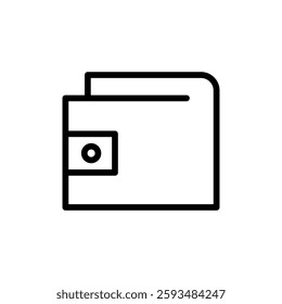 Wallet icon vector illustration. wallet sign and symbol