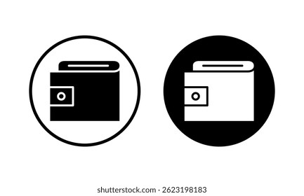 Wallet icon vector illustration. wallet sign and symbol